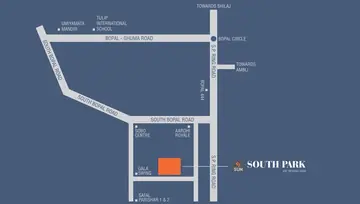 Location of Sun South Park - Image 269222
