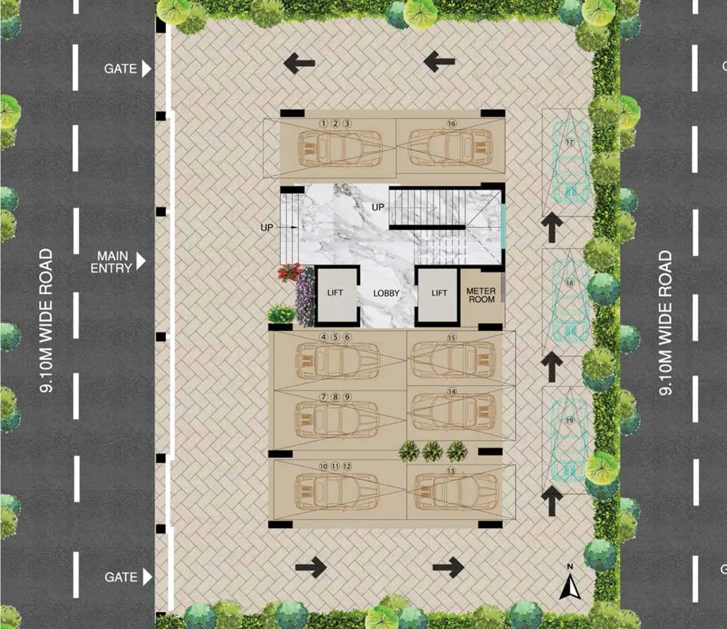 Master Plan of Kamla Siddhivinayak in Andheri East, Mumbai - Image 328940