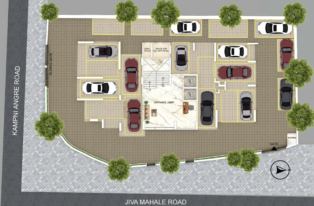 Master Plan of Kamla Airbus in Andheri East, Mumbai - Image 327657