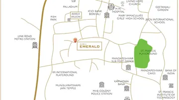 Location of Kamla Emerald - Image 327779