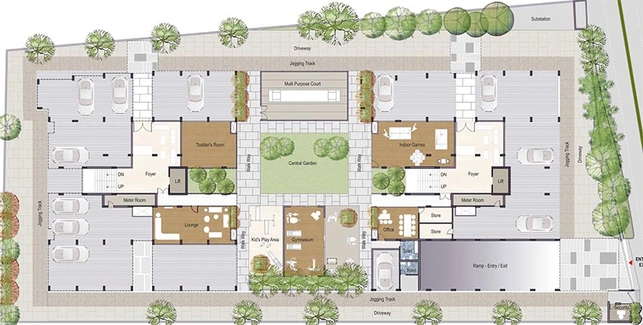 Master Plan of Deep Indraprasth Living in Bopal, Ahmedabad - Image 262671