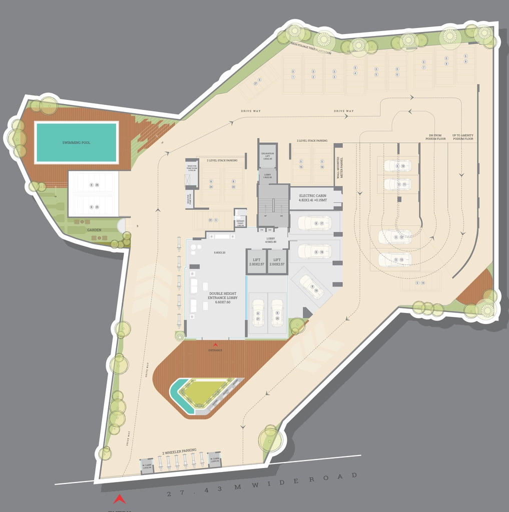 Master Plan of Kamla Om Hansa in Borivali West, Mumbai - Image 321947