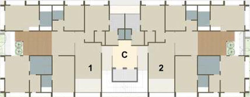 Floor Plan of Deep Indraprasth 8 in Thaltej, Ahmedabad - Image 262622