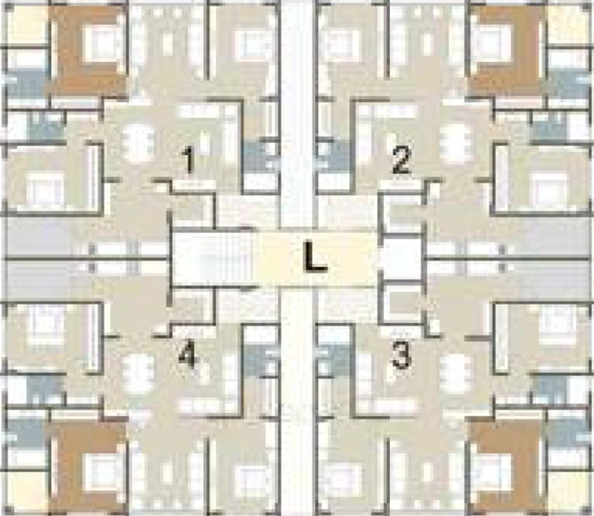 Floor Plan of Deep Indraprasth 9 in New Ranip, Ahmedabad - Image 262642