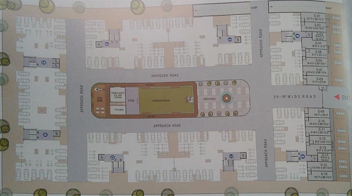 Master Plan of Shashvat Mahadev 3 in Vastral, Ahmedabad - Image 264439