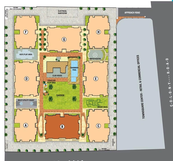 Master Plan of Naiknavare Mystique Moods in Viman Nagar, Pune - Image 121479