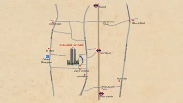 Location of Infinity Paradise Avenue - Image 327471