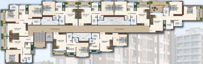 Floor Plan of Brs Shree Sai Towers in Neral, Thane - Image 125687