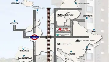 Location of Brs Shree Sai Towers - Image 125686