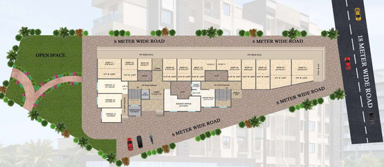 Master Plan of Brs Shree Sai Towers in Neral, Thane - Image 125688