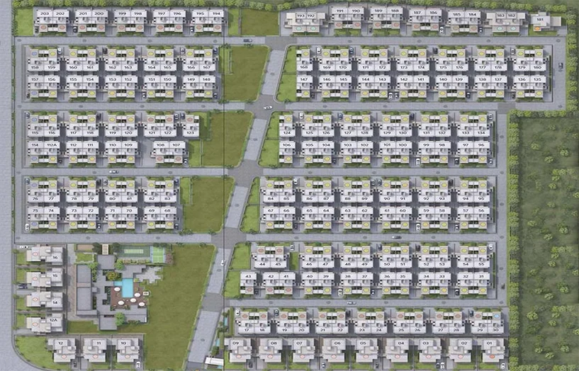 Master Plan of Goyal Arcus Greens in Sanathal, Ahmedabad - Image 263056