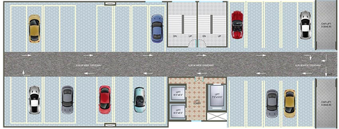 Master Plan of Nandivardhan Oasis Sapphire in Thane West, Thane - Image 244770