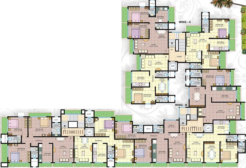 Floor Plan of Dipti Bamanpuri in Andheri East, Mumbai - Image 250856