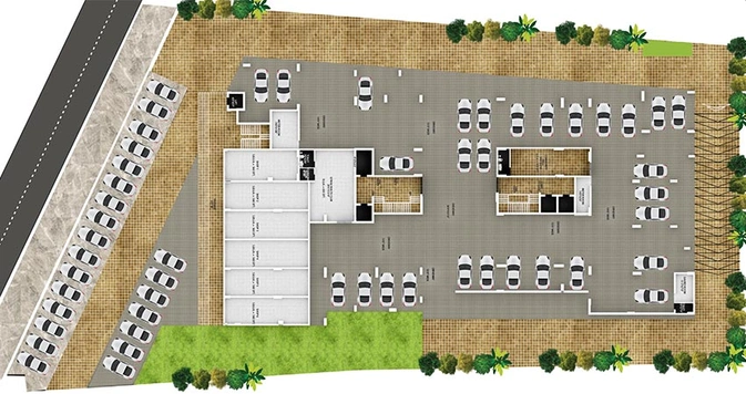 Master Plan of NK Oak Square in Pundag, Ranchi - Image 261274