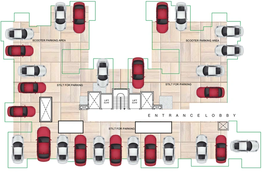 Master Plan of Vastu Heritage 1 in Dombivli, Thane - Image 168541