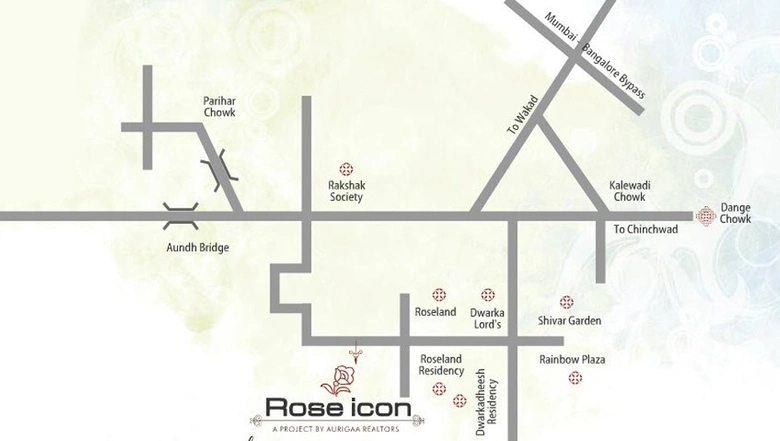 Floor Plan of GK Rose Icon in Pimple Saudagar, Pune - Image 310887