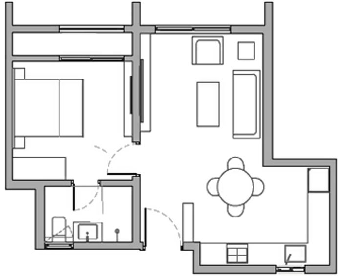 1 BHK Flat in ATH Grace in Pammal, Chennai - Image 837453