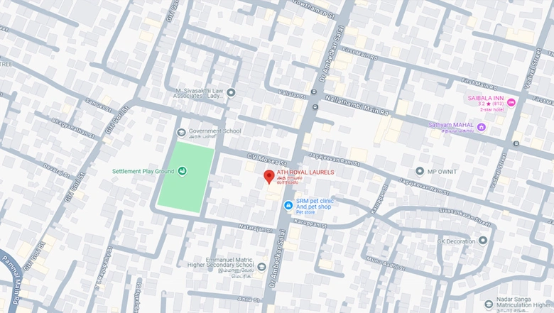 Location of ATH Royal Laurel in Pammal, Chennai - Image 235832