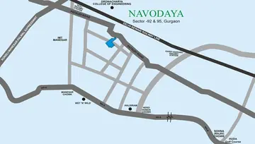 Location of Raheja Navodaya - Image 235677