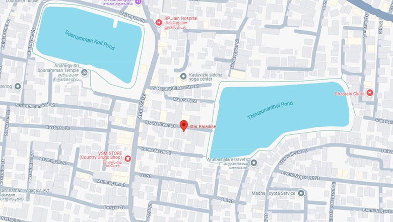Location of ATH Star Paradise in Pammal, Chennai - Image 235841