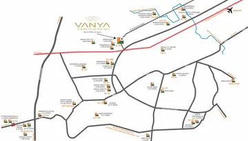 Location of Raheja Vanya - Image 237721