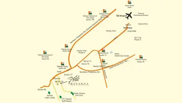 Location of Raheja Revanta Tapas Townhouse - Image 237682