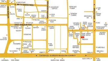 Location of R Sheladia Panchgini Apartment - Image 266020