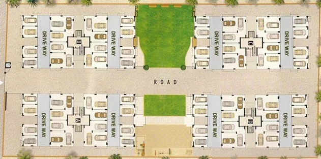 Master Plan of R Sheladia Panchgini Apartment in Satellite, Ahmedabad - Image 266021