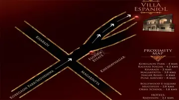 Location of Konark Villa Espaniol - Image 344087