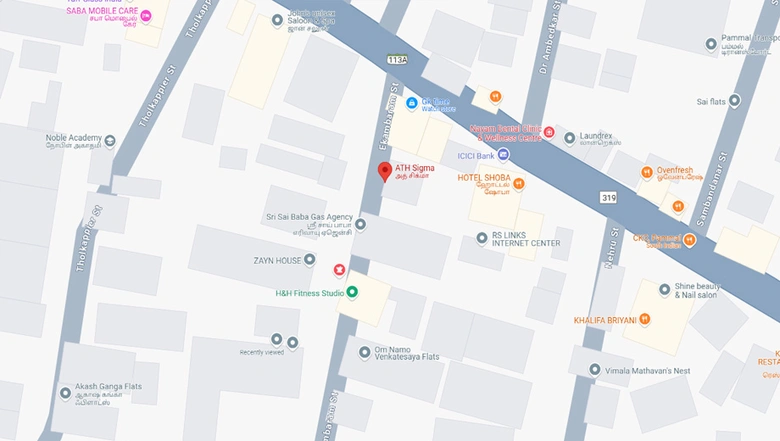 Location of ATH Sigma in Pammal, Chennai - Image 235915