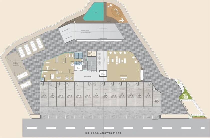 Master Plan of Kamla Lucky in Borivali West, Mumbai - Image 121732