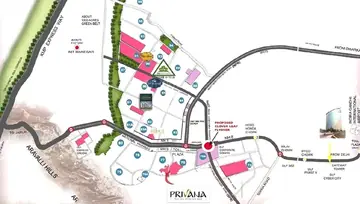 Location of DLF Privana - Image 236780