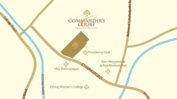 Location of DLF Commanders Court - Image 333778