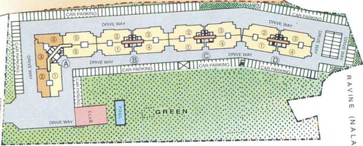 Master Plan of DLF Belvedere Park in Sector 24, Gurgaon - Image 236422