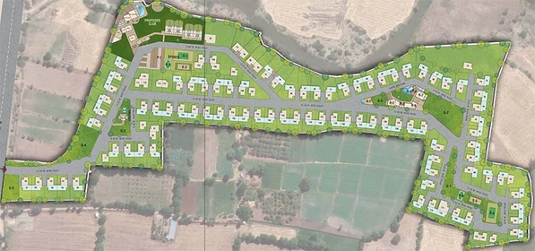 Master Plan of Rajvi Onyx in Devdholera, Ahmedabad - Image 267633