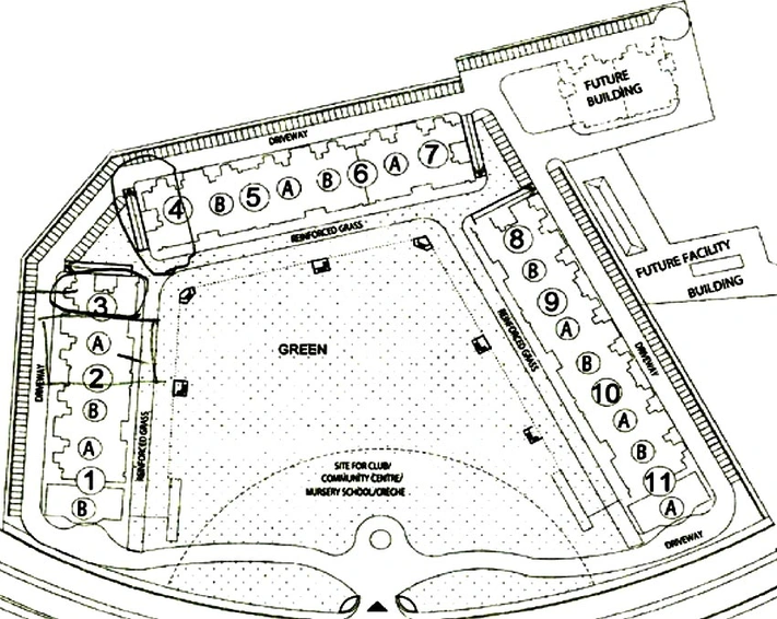 Master Plan of DLF The Aralias in Sector 42, Gurgaon - Image 236795
