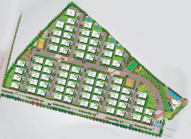 Master Plan of Aparna Elixir in Khajaguda, Hyderabad - Image 125894