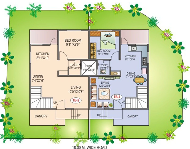 Master Plan of Vishal Diamond Vishal Paradise in Ravet, Pune - Image 232643