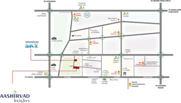 Location of Rajvi Aashirvad Heights - Image 127798