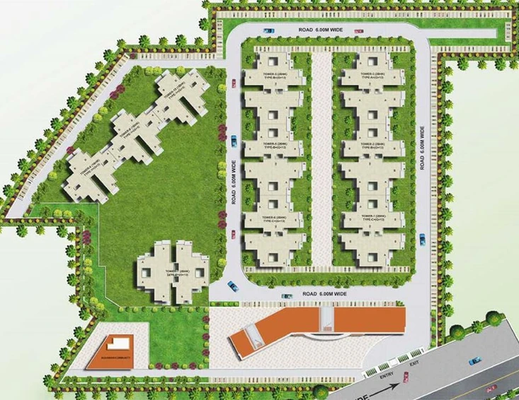 Master Plan of Pyramid Urban Homes 2 in Sector 86, Gurgaon - Image 237574