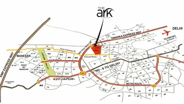 Location of Ramprastha The Ark - Image 237728