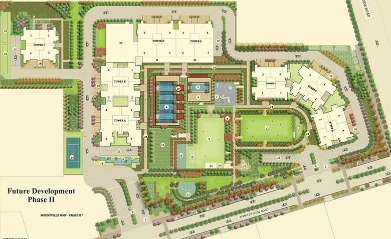 Master Plan of Mapsko Mount Ville Phase 2 in Sector 79, Gurgaon - Image 237062