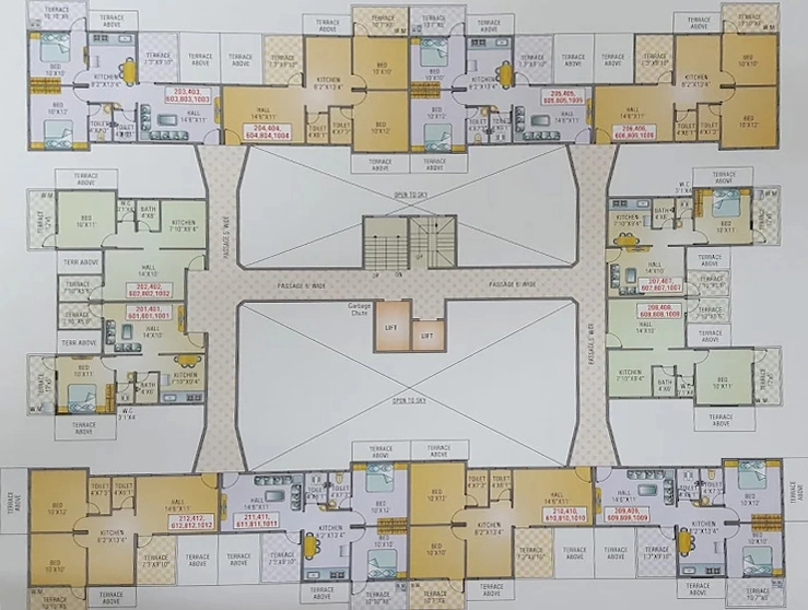Floor Plan of Swastik Silvana County in Alandi, Pune - Image 349245