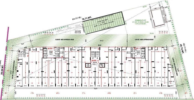 Master Plan of Elenza Vibe in Ghuma, Ahmedabad - Image 262833
