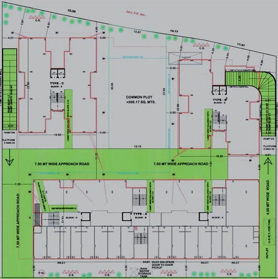 Master Plan of Elenza Greens in Bopal, Ahmedabad - Image 262813