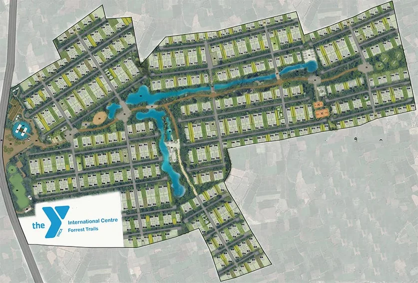 Master Plan of Pacifica Forrest Trails in Bavla, Ahmedabad - Image 264345