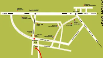 Location of Bestech Park View Spa Next - Image 236253