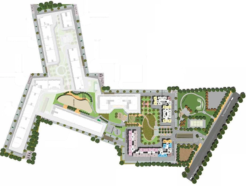 Master Plan of Tata New Haven Ribbon Walk in Mambakkam, Chennai - Image 334826