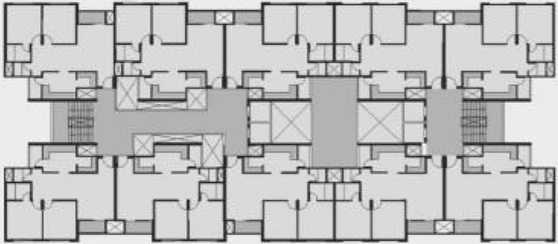 Floor Plan of Pacifica San Martin in Vasna Bhayli Main Road, Vadodara - Image 263235