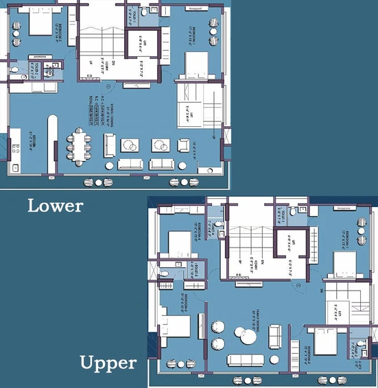 4 BHK Duplex in Atharv Abrol in Vile Parle East, Mumbai - Image 847702